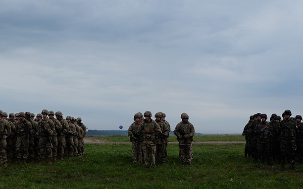 NATO Battle Group participates in Polish exercise