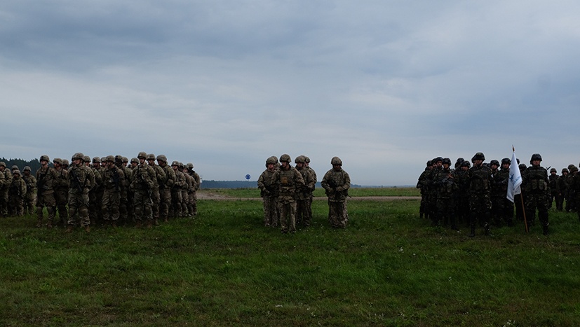 NATO Battle Group participates in Polish exercise