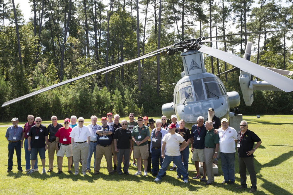 New River host HMM-262 Combat Helicopter Association reunion