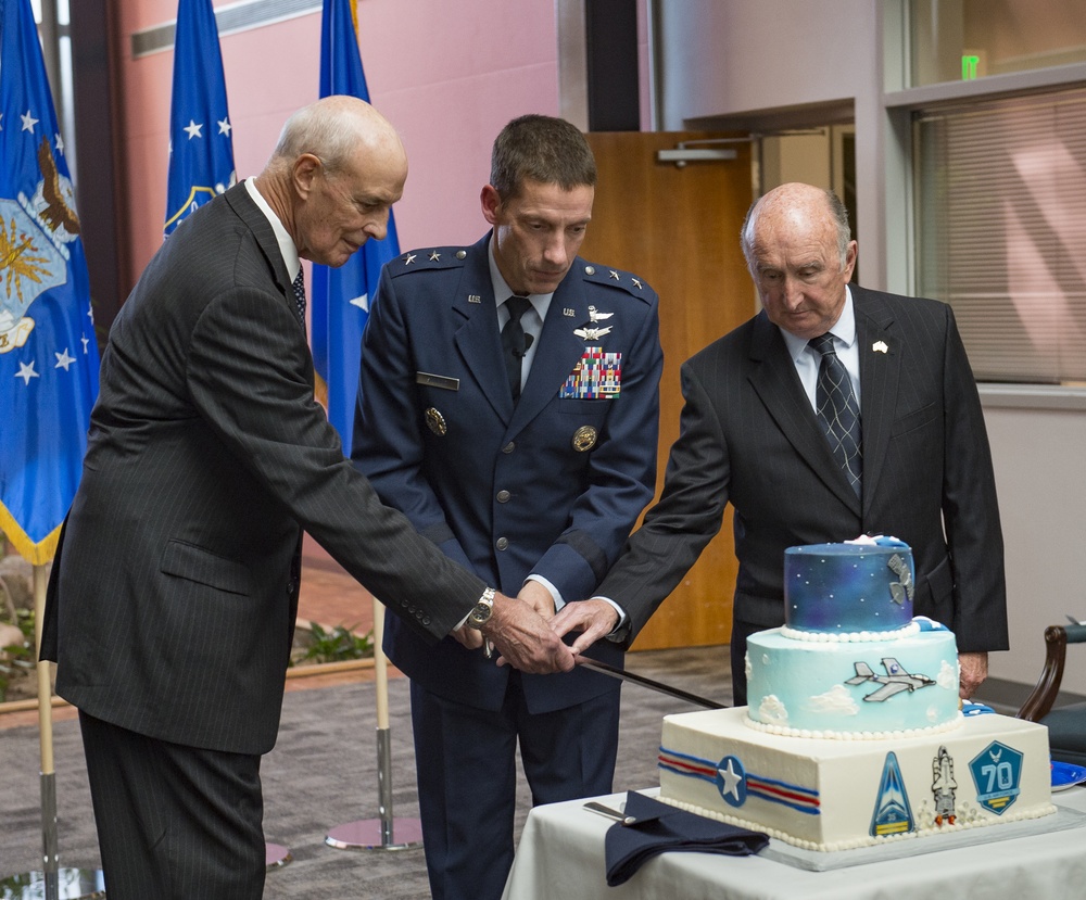 Air Force Space Command Marks USAF 70th, AFSPC 35th