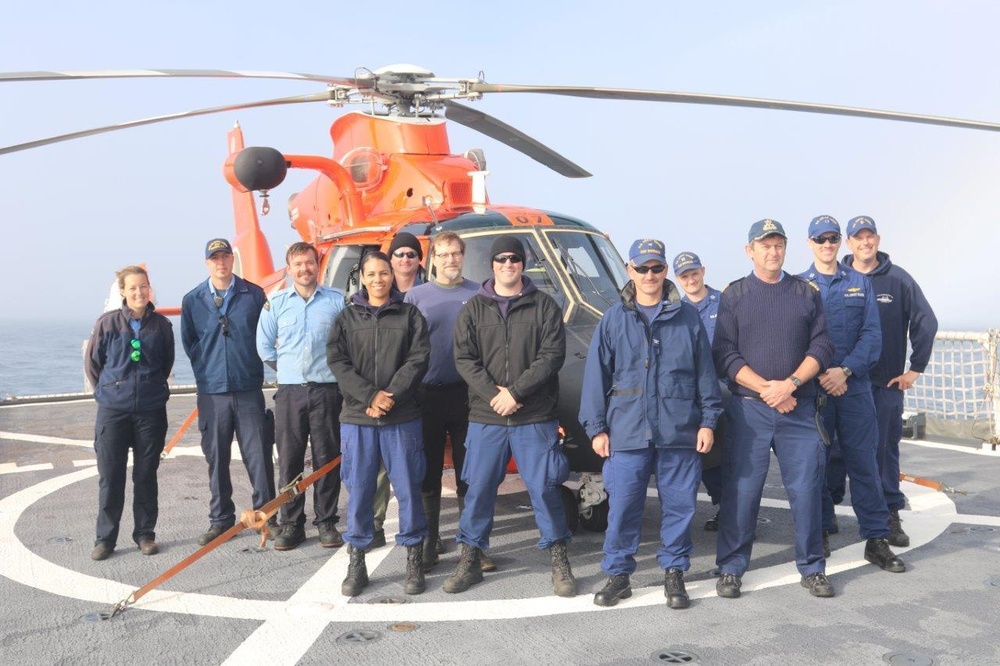 USCGC Sherman, CCGS Sir Wilfrid Laurier crews conduct professional exchange