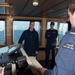 CCGS Sir Wilfrid Laurier crew tours USCGC Sherman off Alaska