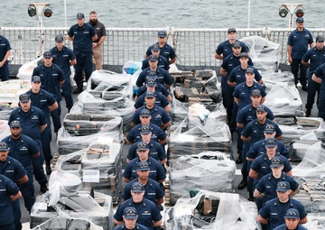 Coast Guard offloads more than 50,550 lbs of drugs in San Diego