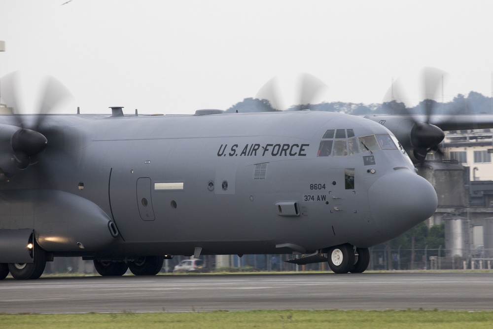 Yokota receives 5th C-130J from Ramstein AB