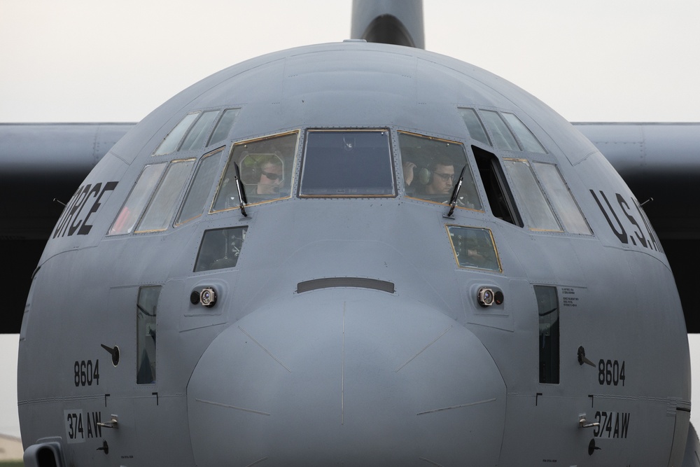 Yokota receives 5th C-130J from Ramstein AB