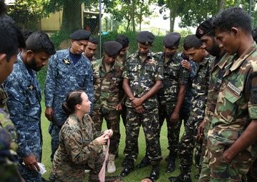 U.S., Sri Lanka Marines and Sailors take part in Sri Lanka Health Engagement 17