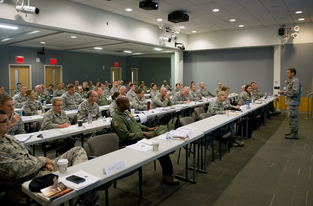 Acting DDANG addresses ANG squadron commanders course