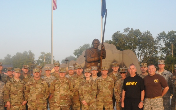 Guardsmen ruck for awareness