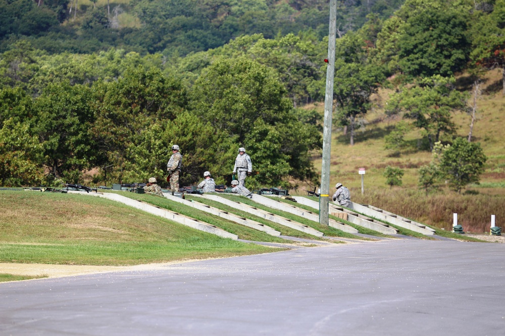 Eagle Brigade Soldiers complete live-fire weapons training at Fort McCoy
