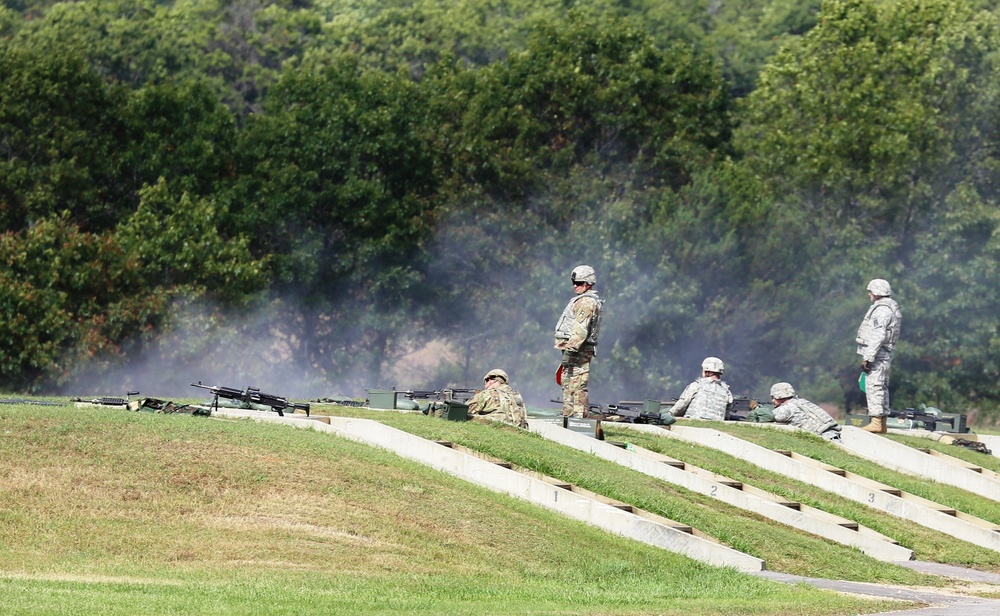 Eagle Brigade Soldiers complete live-fire weapons training at Fort McCoy
