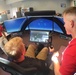 Officer Selection Team Denver displays flight simulator during MSU visit