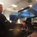 Officer Selection Team Denver displays flight simulator during MSU visit