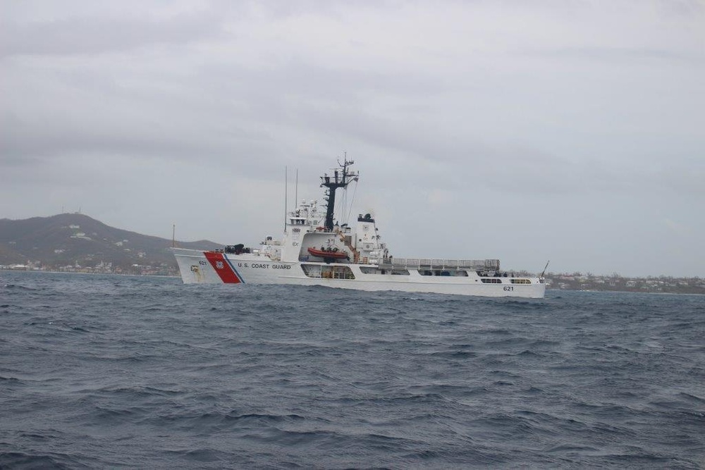 Coast Guard Cutter Valiant crew conducts Hurricane Maria relief operations