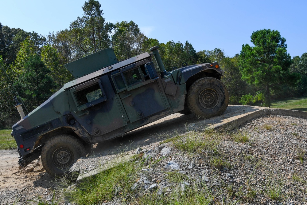 HUMVEE Obstacle Course Training