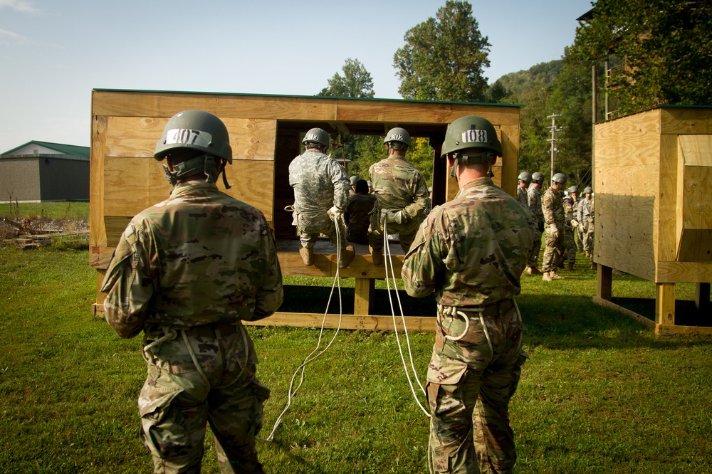 Air Assault Rappel Training Camp Dawson, West Virginia