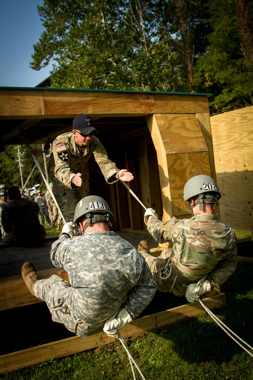 Air Assault Rappel Training Camp Dawson, West Virginia