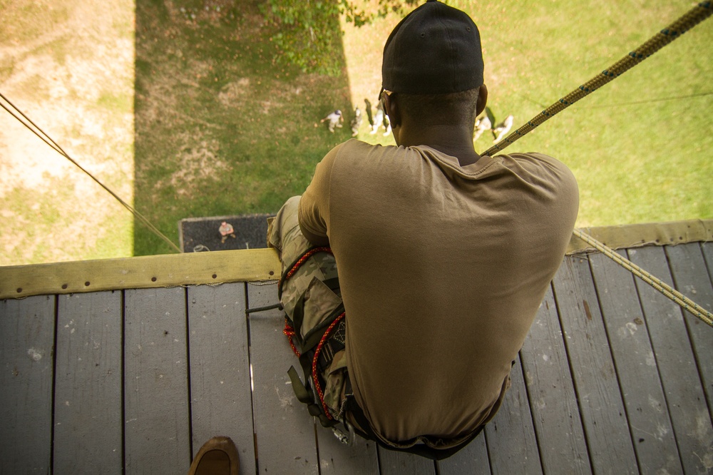 Air Assault Rappel Training Camp Dawson, West Virginia