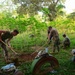 SPS 17 Troops Perform Yardwork at Guatemalan Nursing Home during COMREL