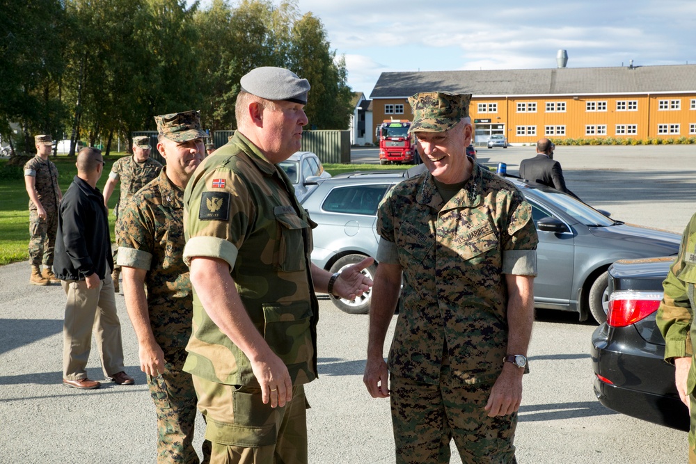 CJCS visits Marines in Norway