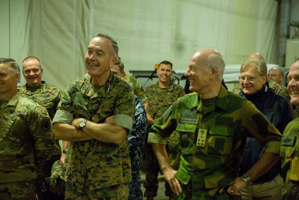 CJCS visits Marines in Norway