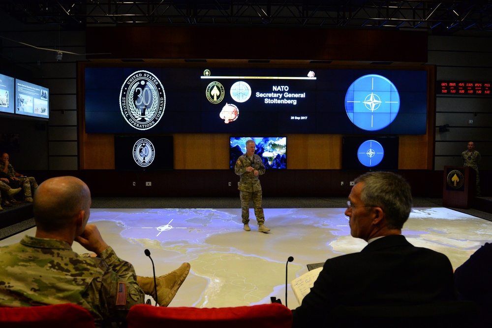 NATO Secretary General visits USSOCOM
