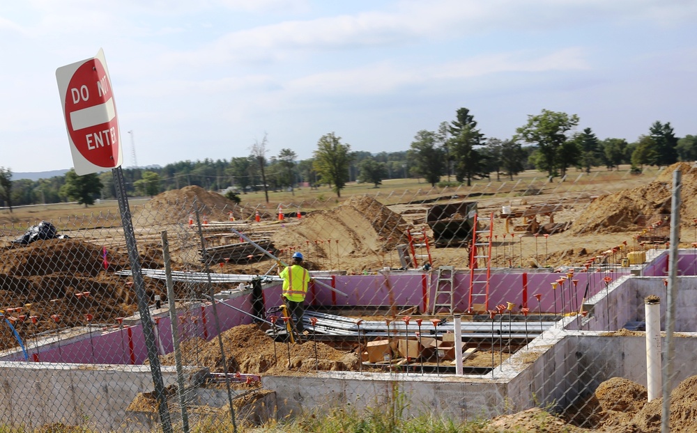 Construction of new Access Control Point continues at Fort McCoy