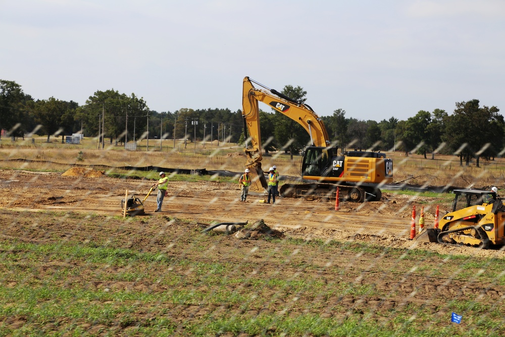 Construction of new Access Control Point continues at Fort McCoy