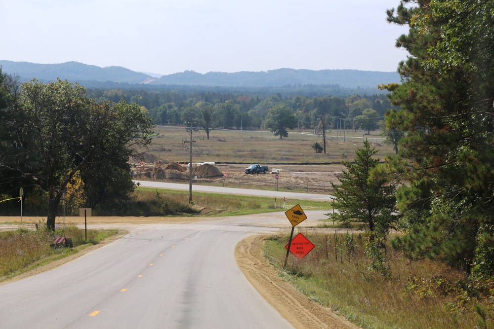 Construction of new Access Control Point continues at Fort McCoy