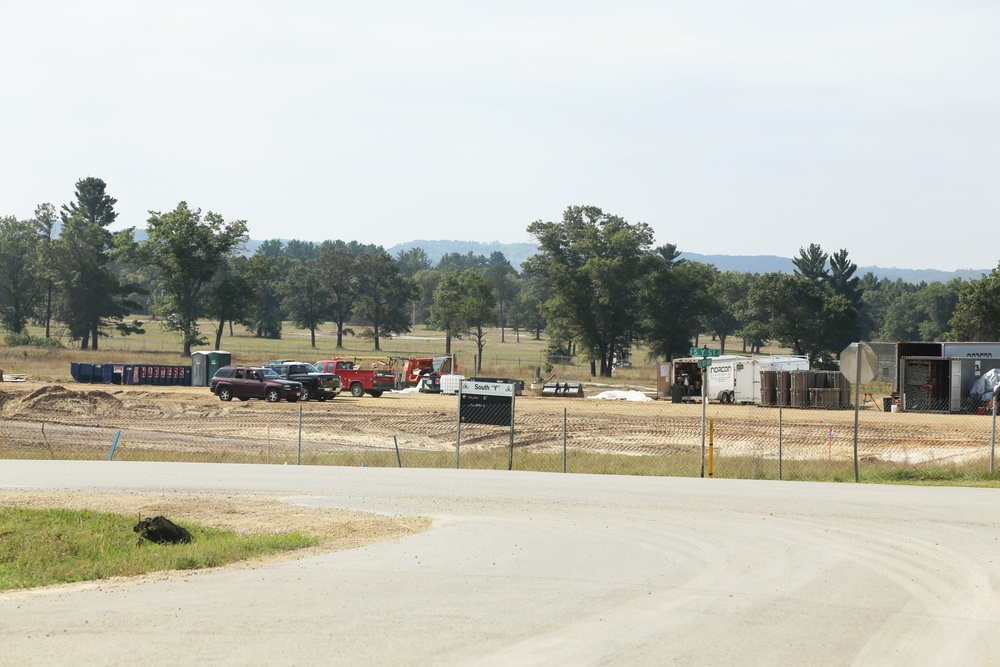 Construction of new Access Control Point continues at Fort McCoy