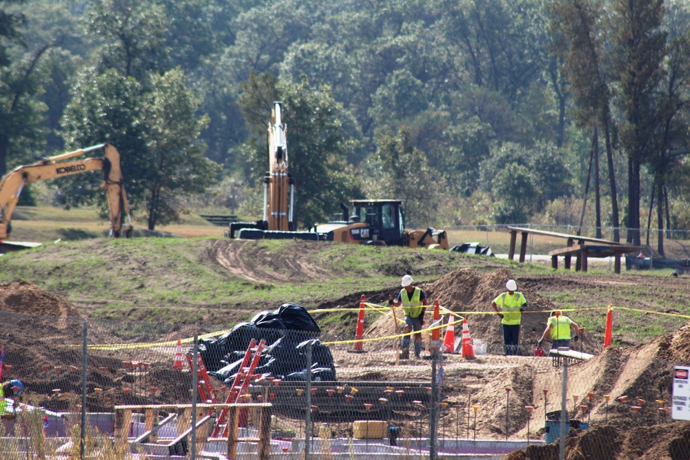 Construction of new Access Control Point continues at Fort McCoy