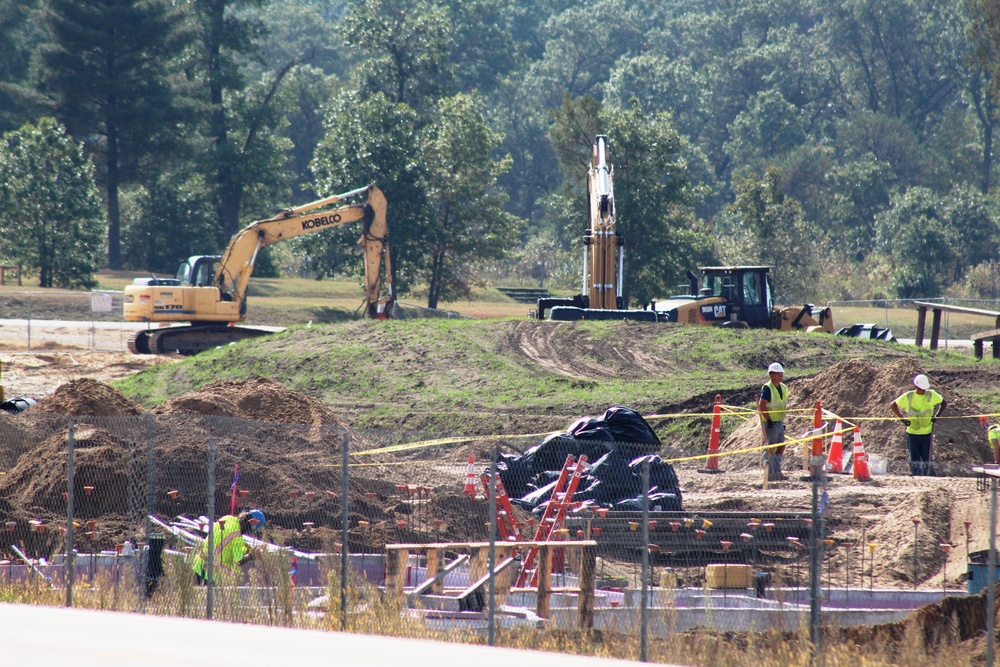 Construction of new Access Control Point continues at Fort McCoy