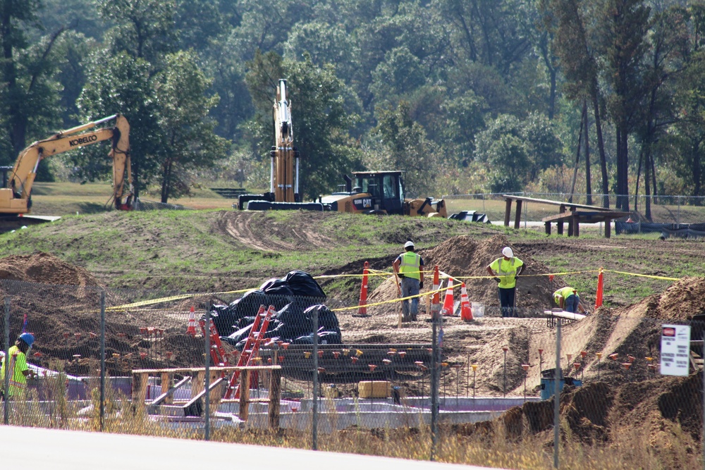 Construction of new Access Control Point continues at Fort McCoy