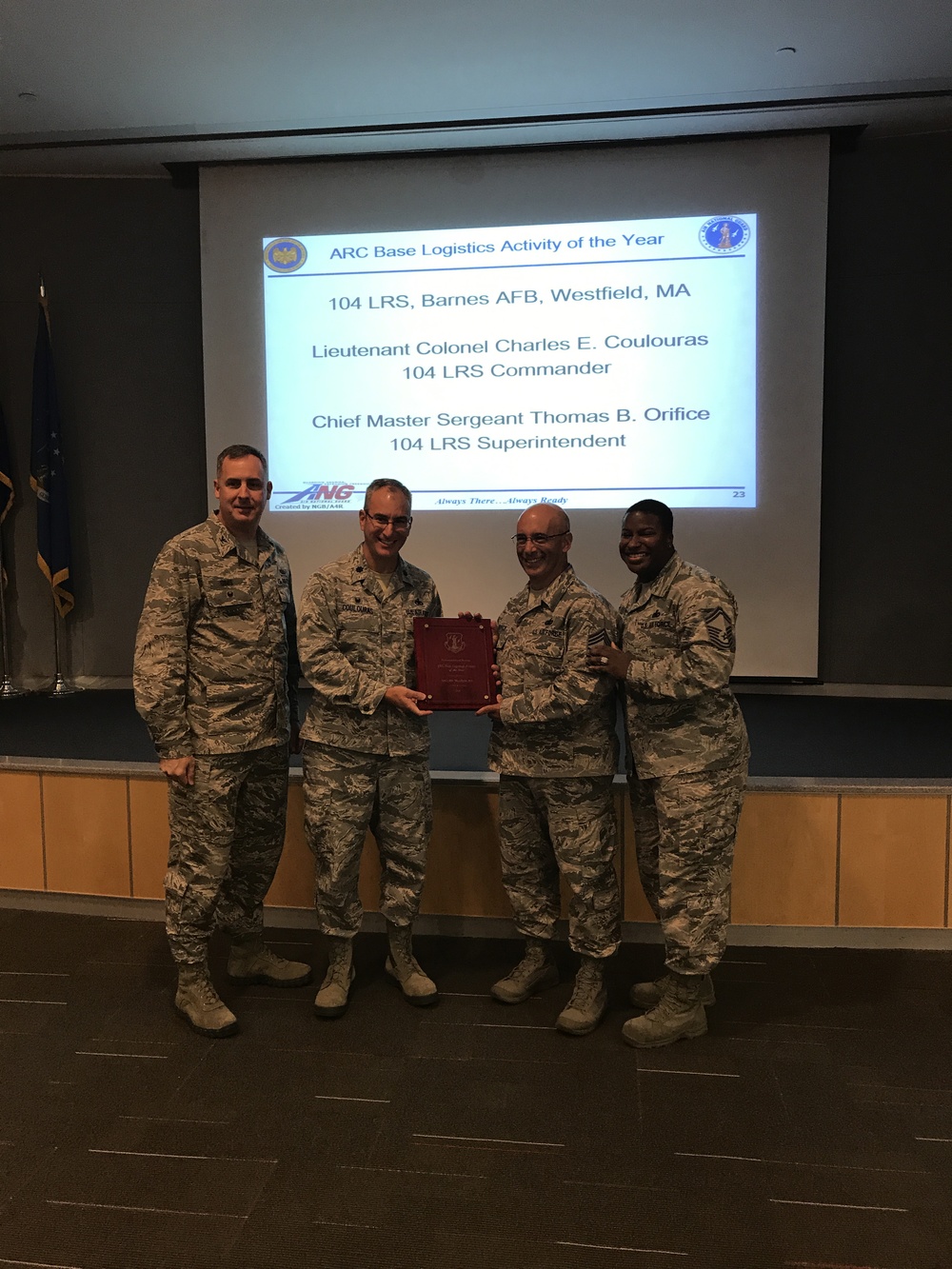 104th Logistics Readiness Squadron Takes the Cake with Three High-level Awards This Year