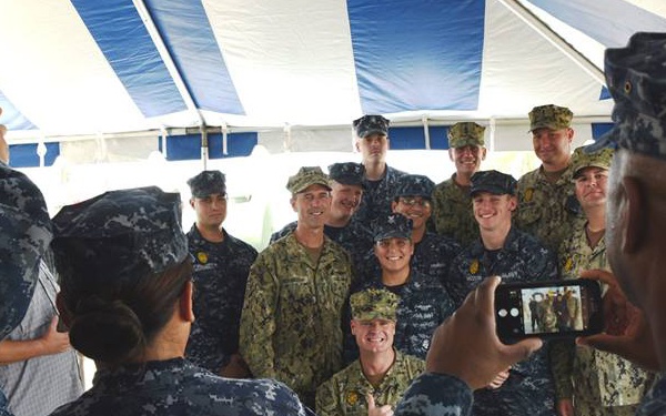 CNO visits NAS Key West post Hurricane Irma