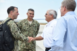 CNO visits NAS Key West post Hurricane Irma