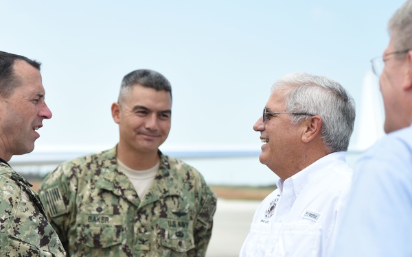 CNO visits NAS Key West post Hurricane Irma
