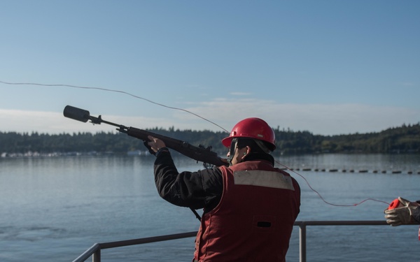 Stennis Returns to Homeport