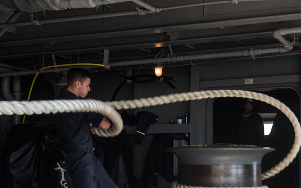 Stennis Returns to Homeport