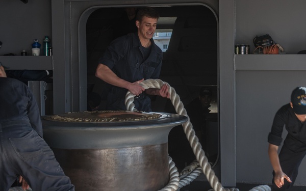 Stennis Returns to Homeport