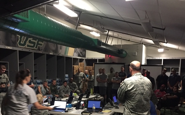 In the wake of the storm: one team, one fight