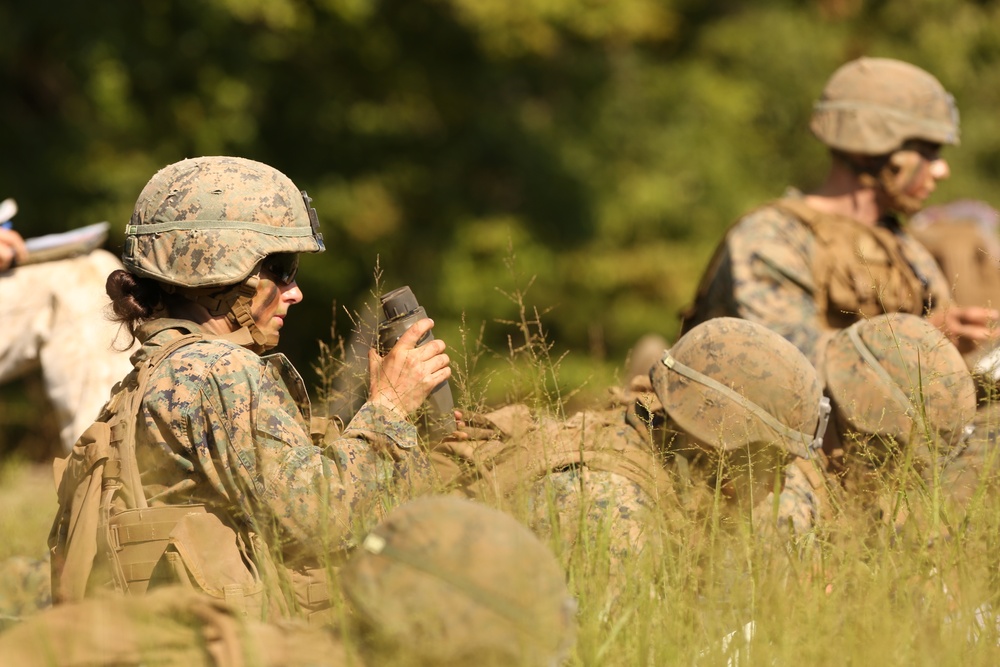 First Female Marine Graduates Infantry Officer Course