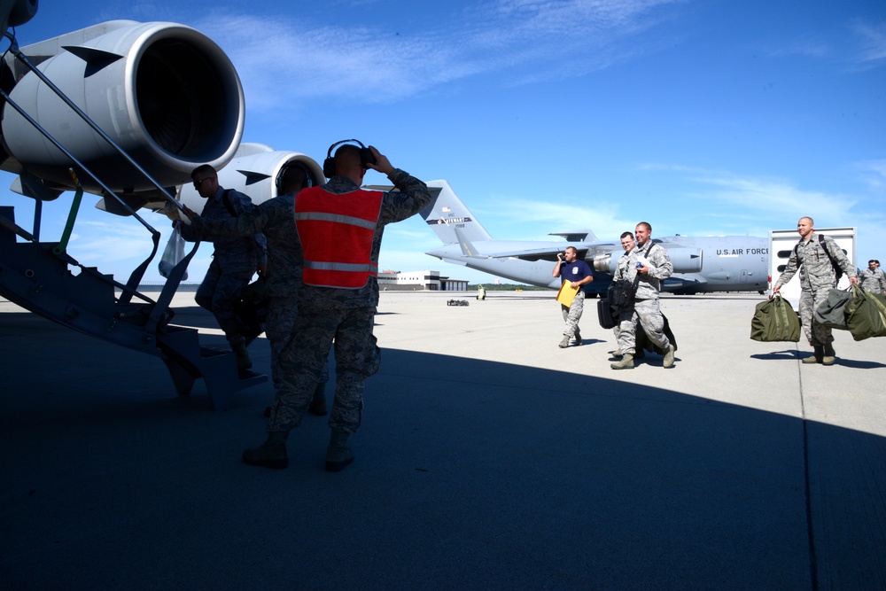 105th AW deploys comm. Airmen to support Hurricane Irma relief