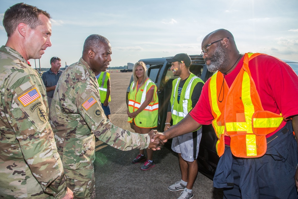 Lt. Gen. Darrell K. Williams visits Maxwell