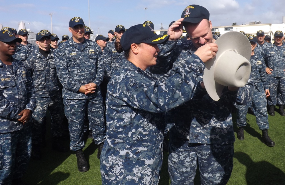 USS Fort Worth (LCS 3) Holds Exchange of Command and Celebrates Five-Year Anniversary