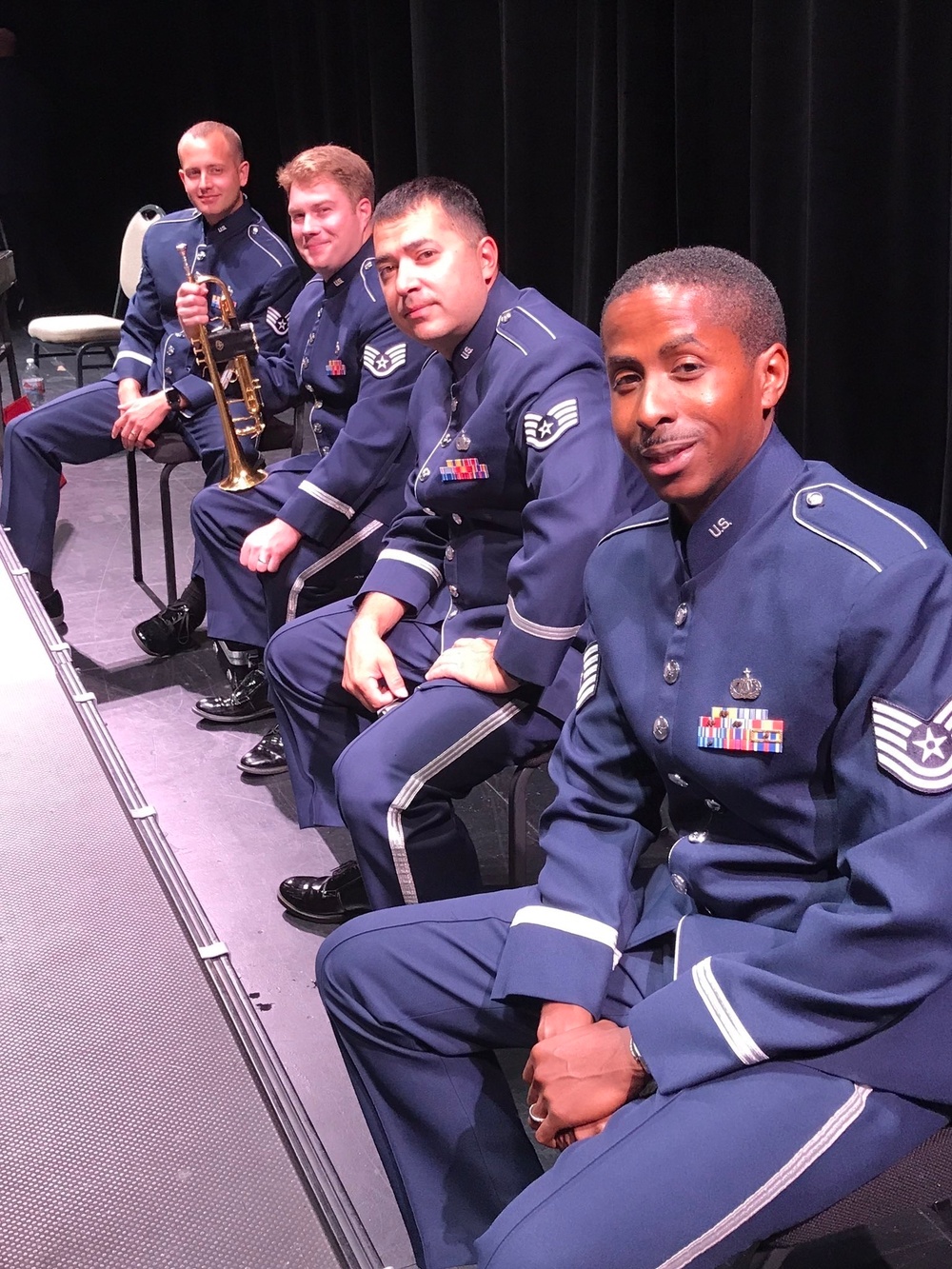 The Commanders Trumpet Section
