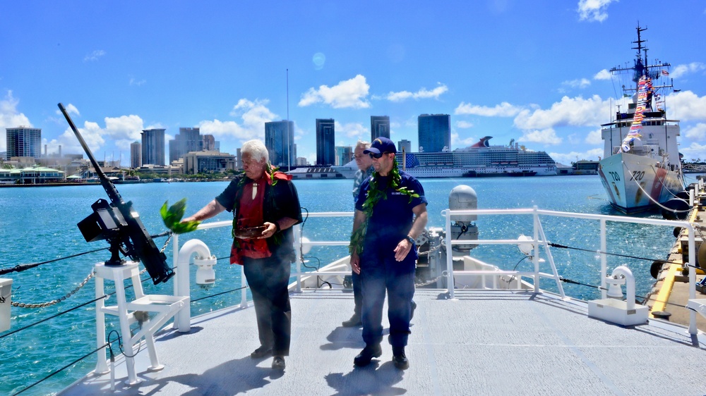 USCGC Oliver Berry arrives to new homeport of Honolulu