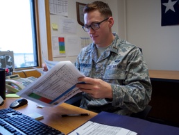 Comptroller squadron manages end-of-year funds