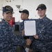 USS Gerald R. Ford AIMD Awards at Quarters