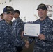 USS Gerald R. Ford AIMD Awards at Quarters