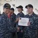 USS Gerald R. Ford AIMD Awards at Quarters